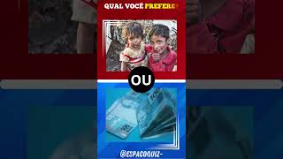 Qual Você Prefere Quiz de Escolhas Difíceis Ep4 shorts quiz escolhas videoviral quizviral [upl. by Elesig356]