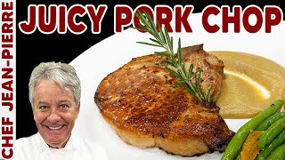 Juicy Pork Chops with Apple Sauce  Chef JeanPierre [upl. by Freddie]