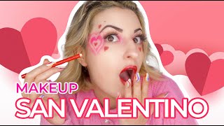 RICREO UNA MAKEUP HACKS TEMA SAN VALENTINO  Visto su Tiktok [upl. by Goodyear]