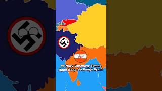 Nazy Germany is Attacking on Akhand Bharat 😱 Countryballs in Hindi shorts [upl. by Hcaz440]