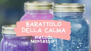 TUTORIAL BARATTOLO DELLA CALMA  METODO MONTESSORI [upl. by Trilbie141]