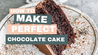 How to Make Hersheys Perfectly Chocolate Chocolate Cake [upl. by Neely]