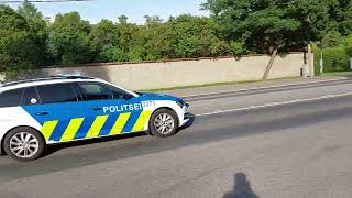 Eesti politsei auto alarmsõidus  Estonia police car responding [upl. by Ellissa]