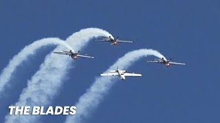 The Blades Aerobatic Display Team  Eastbourne Airshow 2022 [upl. by Shiroma895]