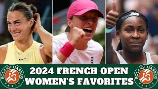 Favorites to win the 2024 French Open [upl. by Sedgewick]