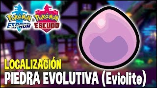 Donde conseguir la EVIOLITE Piedra evolutiva localización  Pokemon Espada y Escudo [upl. by Whiteley]