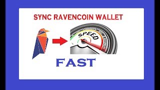 How to Sync RavenCoin QT Wallet FAST  211 [upl. by Yrad250]