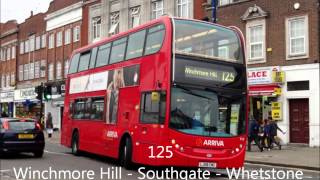 London Bus Routes 101150 [upl. by Oicul854]