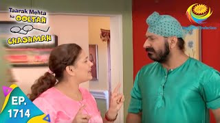 Taarak Mehta Ka Ooltah Chashmah  Episode 1714  Full Episode [upl. by Retsila]