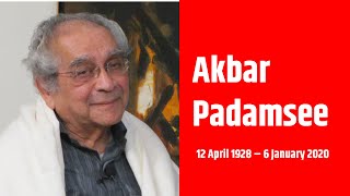 Contemporary Artists AKBAR PADAMSEE [upl. by Ihsakat]