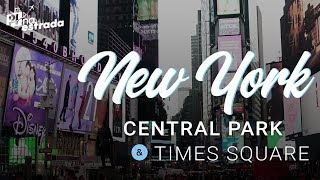 Nova York Passeio pelo Central Park Times Square e Broadway [upl. by Lindie]