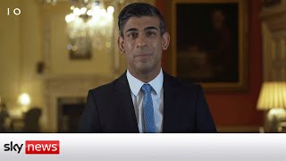 In full Prime Minister Rishi Sunak delivers speech on his plans for the future of the UK [upl. by Natloz]