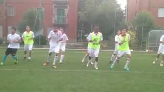 Riscaldamento prepartitaAttivazione ritmata Giov Naz AC Padova 99 football warmup [upl. by Enineg]