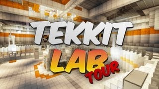 Cryostasis Lab in Minecraft Tour  Redpower amp Tekkit Creation [upl. by Alliuqal]