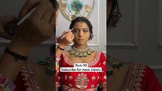 Part10 Full Makeup Tutorial on Dusky skin Step By Step Makeup कैसे करे पूरी video आख़िरी तक देखे [upl. by Finnie]