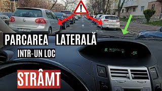 Școala De ȘoferiParcarea laterală cu spatele între două mașini Ep 1  repere și sfaturi [upl. by Ocsicnarf]