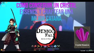 Como hacer una mejor catana en Demonfall 2024 🗡️ Roblox [upl. by Dimond]