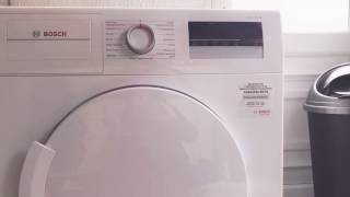 Review of Bosch Serie 4 WTA79200GB Vented Tumble Dryer [upl. by Akerley]