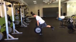 Eccentric Single Leg Deadlift [upl. by Dnomsad633]