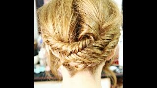 Fishtail Crown Braid Hair Tutorial [upl. by Niko413]