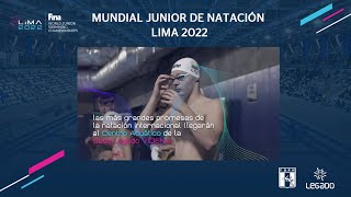 El Mundial Junior de Natación llega al Perú🤩 [upl. by Icat827]