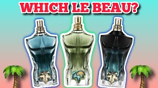 Jean Paul Gaultier LE BEAU Vs LE PARFUM Vs PARADISE GARDEN [upl. by Arman415]