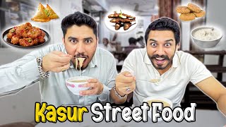 KASUR STREET FOOD TOUR 😍  FAMOUS JAVED FISH amp FALOODA [upl. by Yasmine]