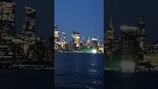 Manhattan seen from Hoboken waterfront Hoboken New Jersey [upl. by Odab]