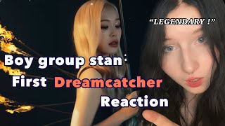 First reaction to Dreamcatcher드림캐쳐 JUSTICE MV [upl. by Laural14]