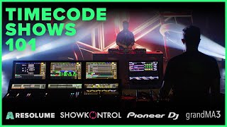 Sync Resolume GrandMA and CDJs with Showkontrol  Timecode Visuals Tutorial [upl. by Habas]