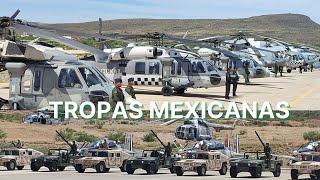 Impresionante concentración de tropas mexicanas en Chihuahua [upl. by Fatimah274]