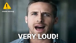 Ryan Gosling Burp Sound Variations in 60 seconds [upl. by Harias97]