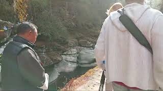 mebar tshoburning lake  and short hike from lake to phomrung village in bumthang [upl. by Short176]