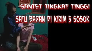 EFEK TERKENA SANTET  ANA CIKEY MEMBERSIHKAN SANTET TINGKAT TINGGI [upl. by Alyacim]