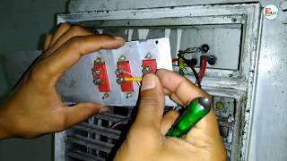 how to two speed cooler wiringair cooler connection at home by Electric Guru [upl. by Nimajeb]