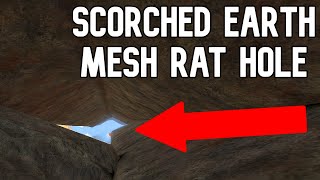 BEST Scorched Earth Rat Holes amp Mesh Base Locations for PvP  ARK Survival Evolved [upl. by Leelaj]