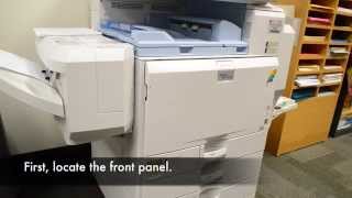 How To Change Toner on a RICOH Aficio MP C3001  C4501 [upl. by Durwin]