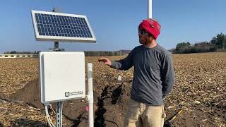 Part 2 Discovery Farms Nitrogen Leaching Project How the lysimeter equipment works [upl. by Ticknor]