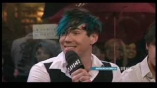 Marianas Trench Live at Much  Interview part 1 [upl. by Nylle]