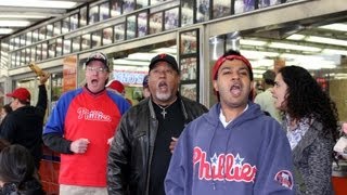 Opera Company of Philadelphia Genos Steaks Random Act of Culture  April 28 2012 [upl. by Zsamot]