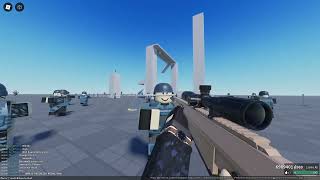 POV Stylis tries to quotbalancequot the M107 in phantom forces [upl. by Nevyar]