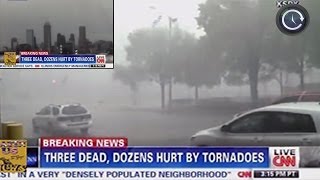 Tornadoes slam Midwest US  Timelapse tornado touching down SCARY FOOTAGE 11172013 [upl. by Viki]