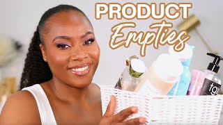 HUGE PRODUCT EMPTIES MAKEUP SKINCARE BODY CARE NATURIUM SKINFIX TGIN  MORE CURRENT FAVORITES 2024 [upl. by Holland]