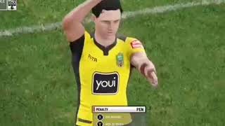 Leinster vs La Rochelle Rugby League 4 Gameplay [upl. by Warren]