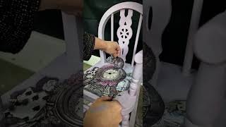 How to Make a Whimsical Chair with the Alice Transfer shorts [upl. by Antoni]