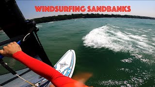 Windsurfing Sandbanks  Lake Ontario Canada [upl. by Linzy]