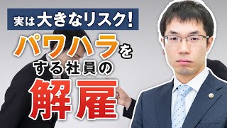 パワハラ（パワーハラスメント）を理由とする解雇の手順と注意点を弁護士が解説 [upl. by Haisi135]