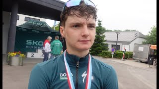 Patrick Casey  Interview at the finish  GP de Luxembourg 2024 [upl. by Eltrym]