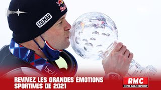 Les grands moments du sport français en 2021  Le globe de cristal pour Pinturault [upl. by Rici289]