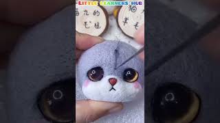 ASMR Needle Felting  Littlelearnershubs kineticsand oddlysatisfying ASMR compliation cutting [upl. by Leid]